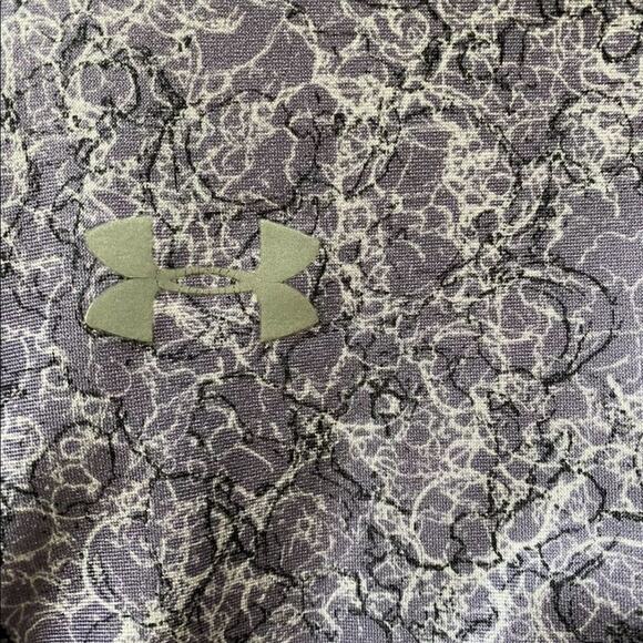 Under Armour Cropped Purple Cropped Leggings Size Medium - Picture 4 of 5